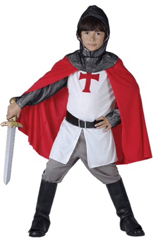 Kids Crusader Knight Costume