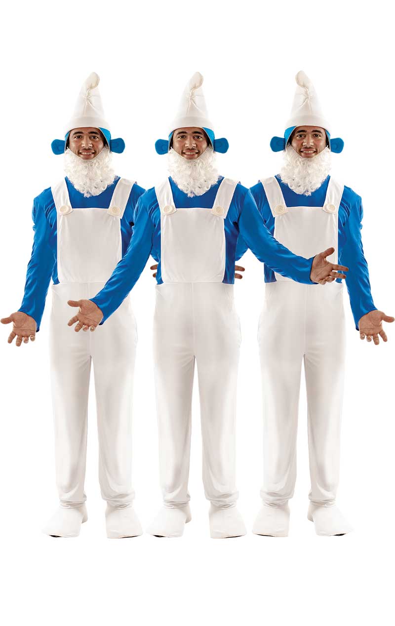 Blue Gnomes Group Costume - Fancydress.com