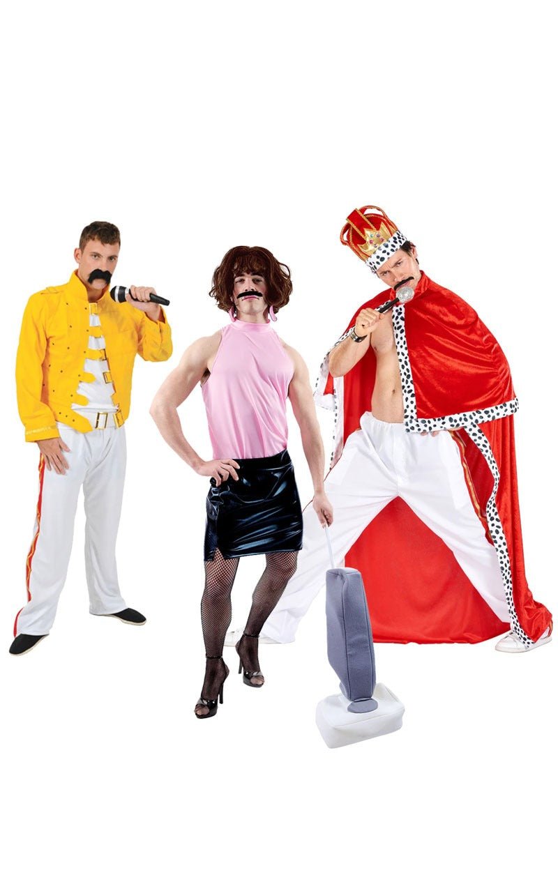 Freddie Mercury Group Costume - Fancydress.com