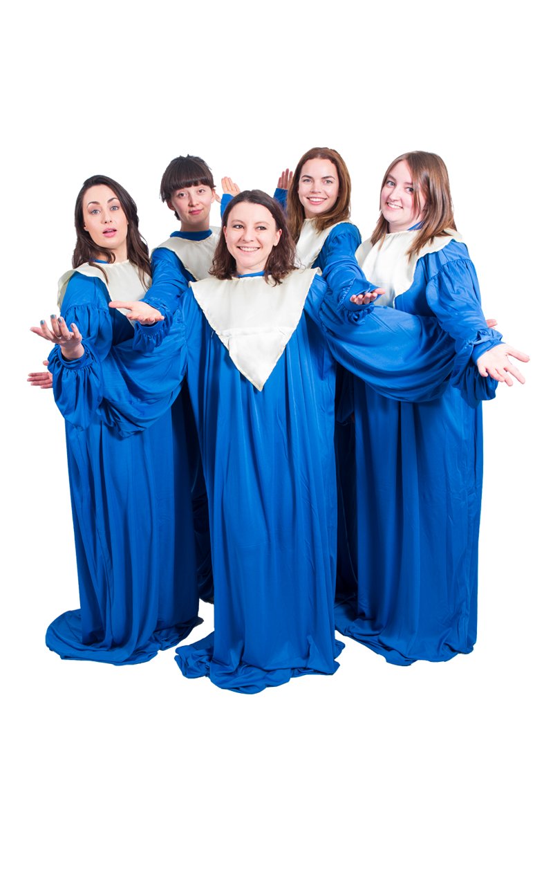 Gospel Choir Group Costume - Fancydress.com