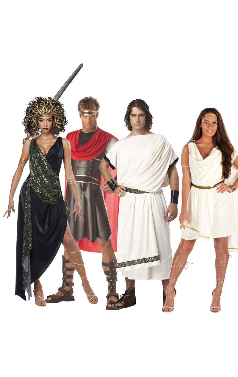 Greek Gods & Goddesses Group Costume - Fancydress.com