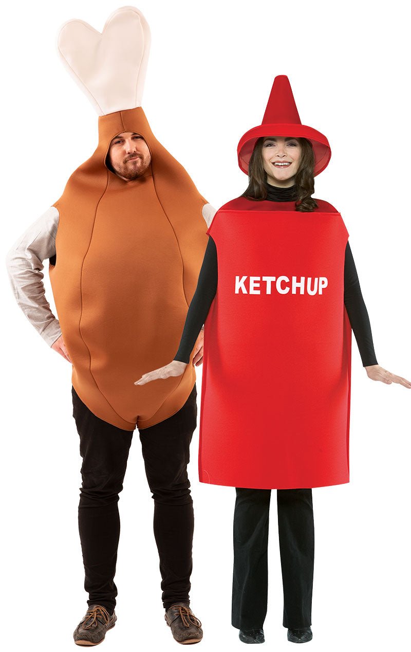 Ketchup & Chicken Couples Costume - Fancydress.com