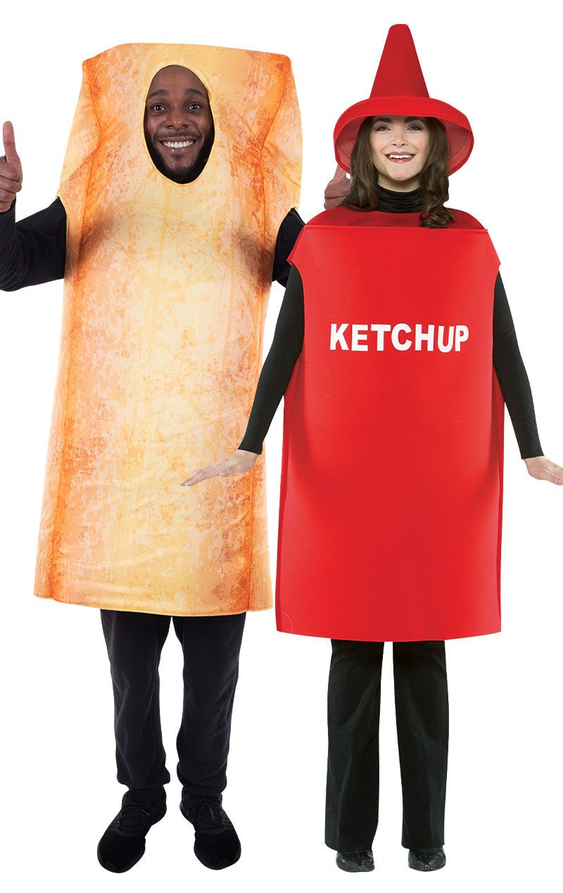Ketchup & Chip Couples Costume - Fancydress.com
