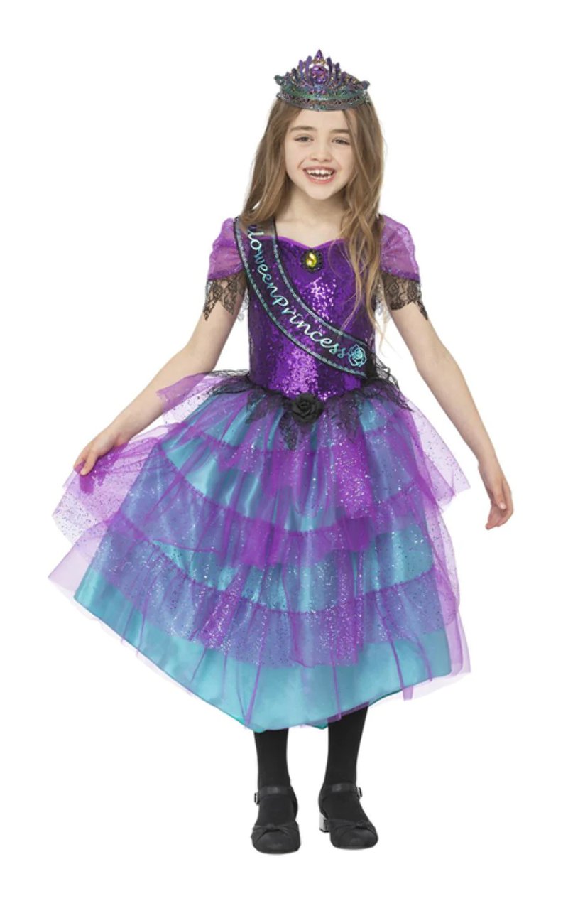 Kids Deluxe Miss Halloween Prom Costume - Fancydress.com