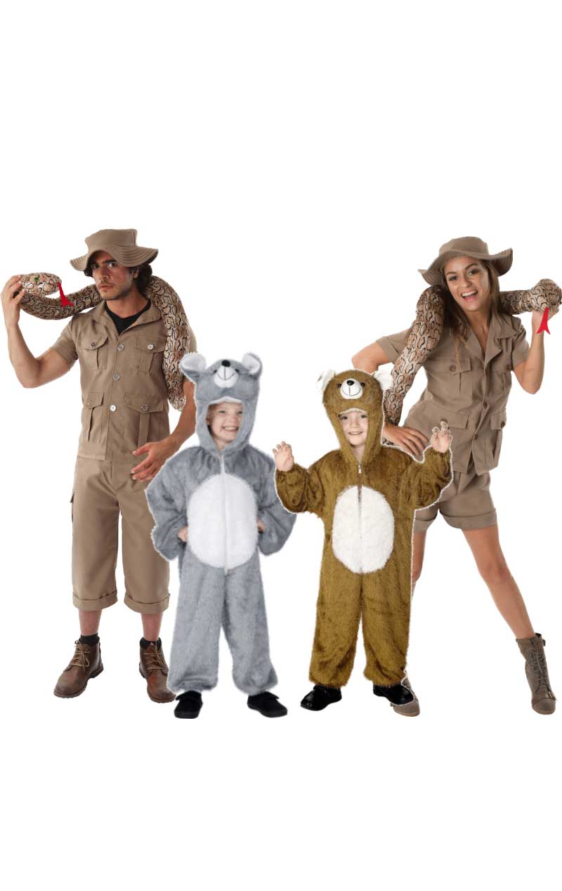 Safari Family Group Costume - Fancydress.com