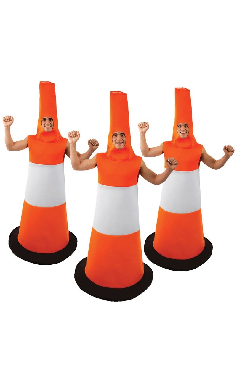 Traffic Cones Group Costume - Fancydress.com