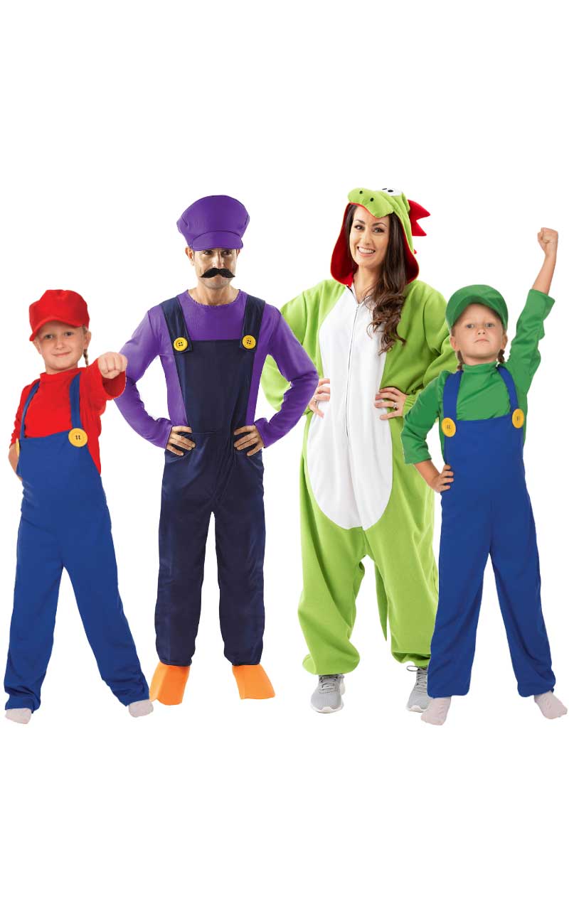 Video Game Heroes Group Costume - Fancydress.com