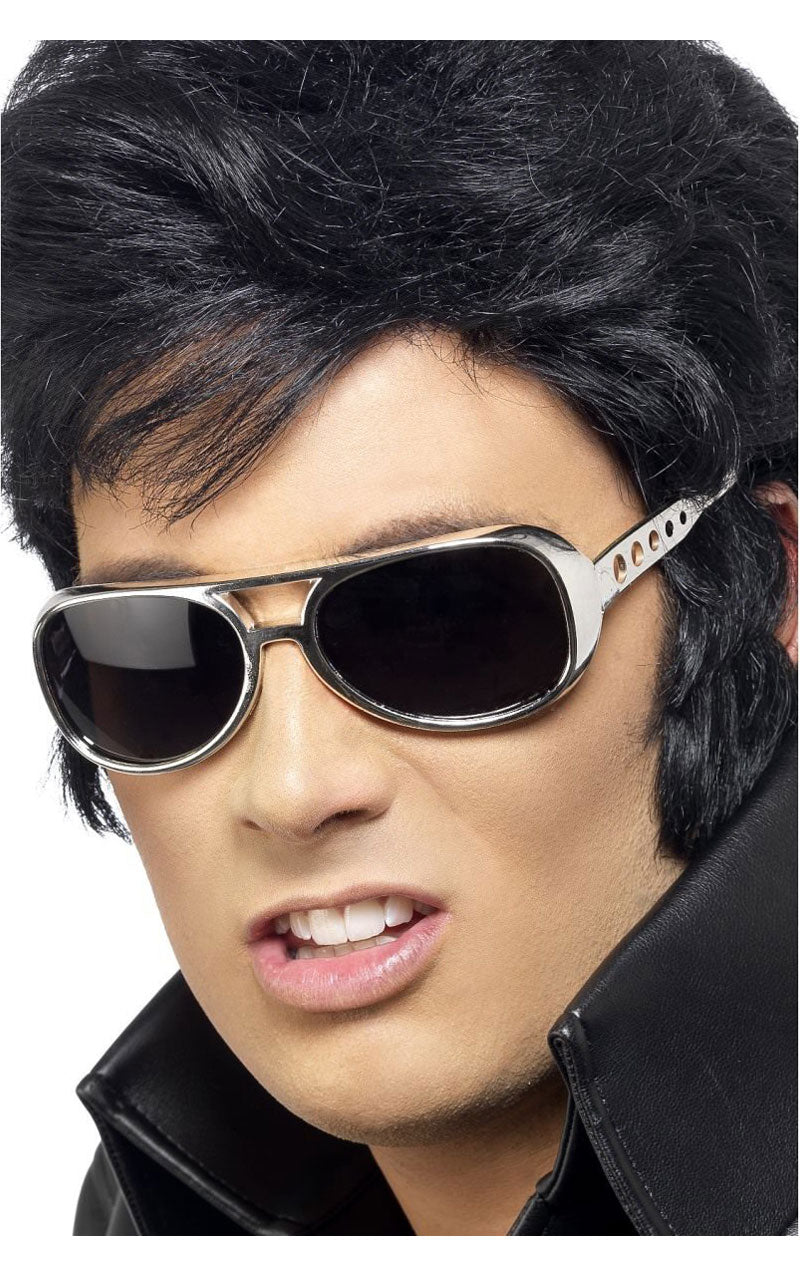 Elvis Shades Silver Accessory