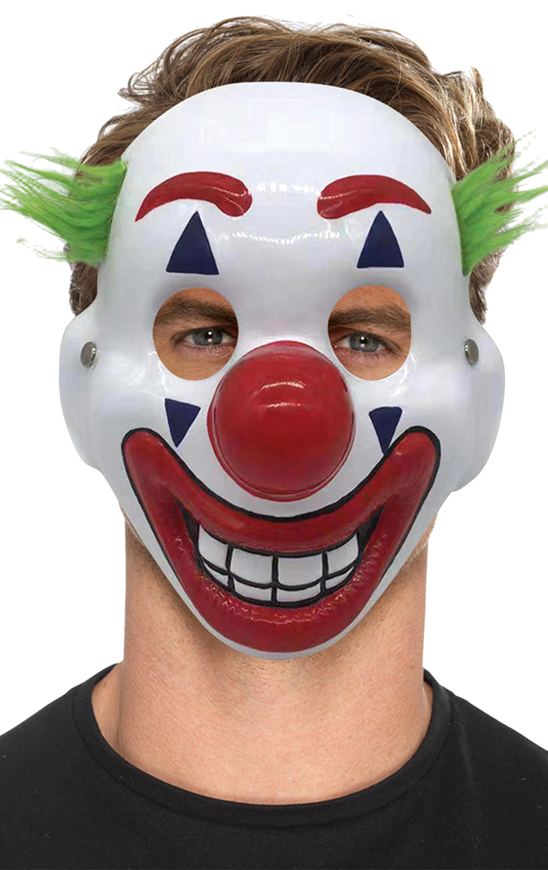 Joker Clown Facepiece