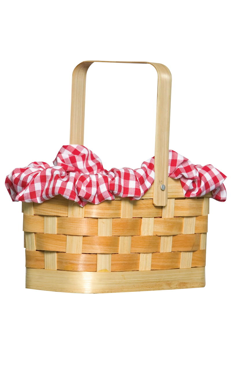 Gingham Basket Accessory
