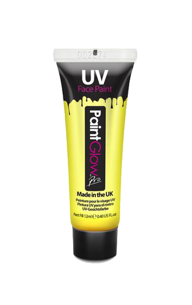 Yellow UV Face & Body Paint