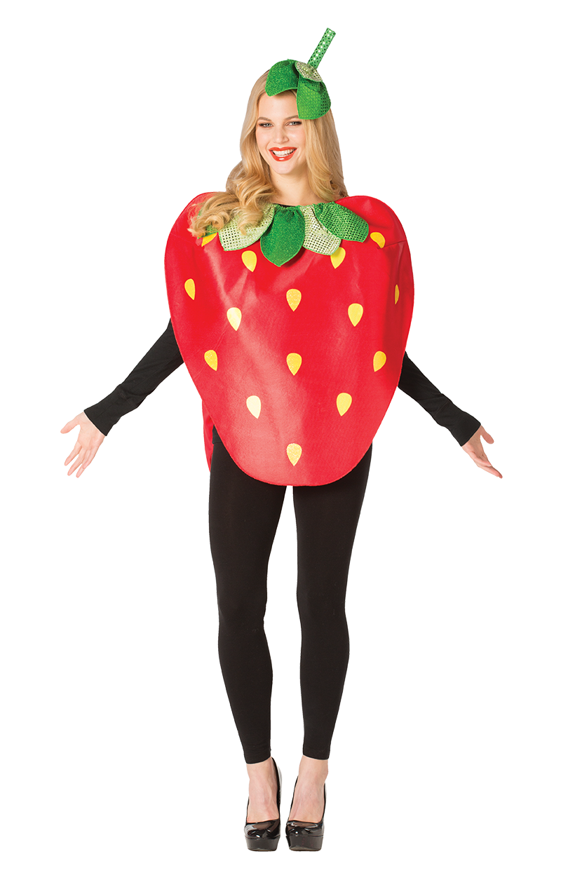 Adults Fruity Strawberry Costume