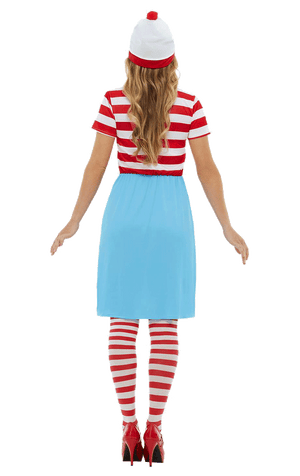 Adult Where's Wally? Wenda Dress Costume