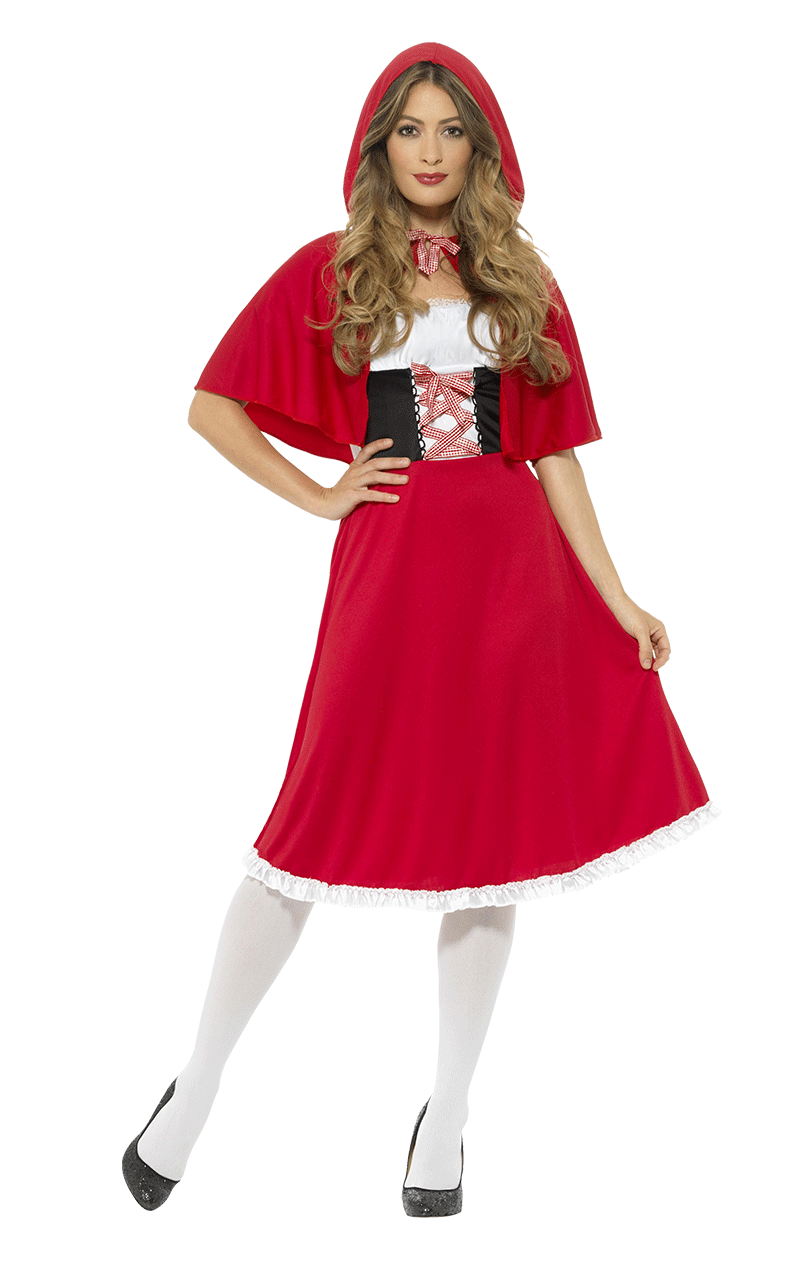 Adult Red Riding Hood Fairytale Costume