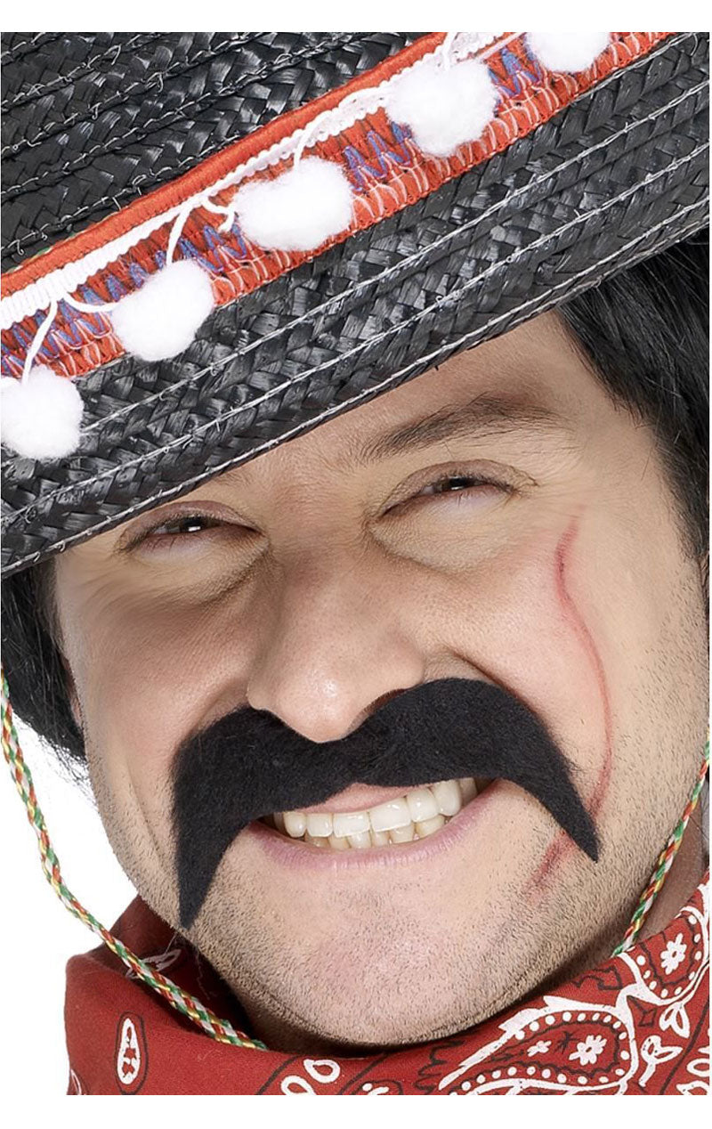 Mexican Black Moustache Accessory