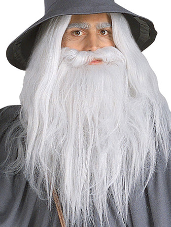 Gandalf Grey Wig & Beard Set