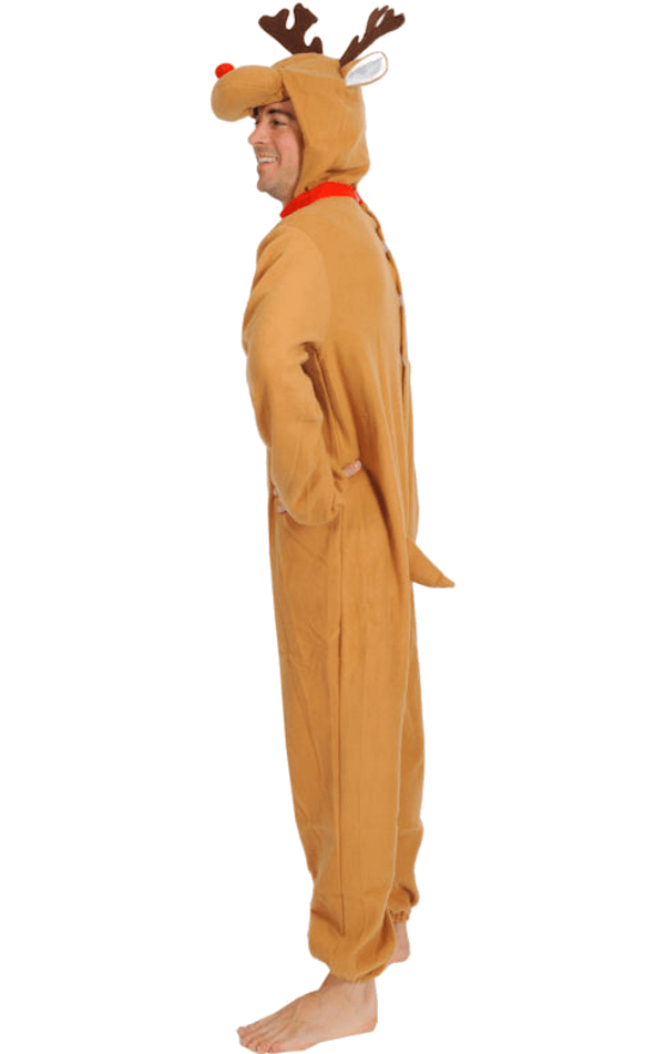 Adult Red Nosed Reindeer Costume