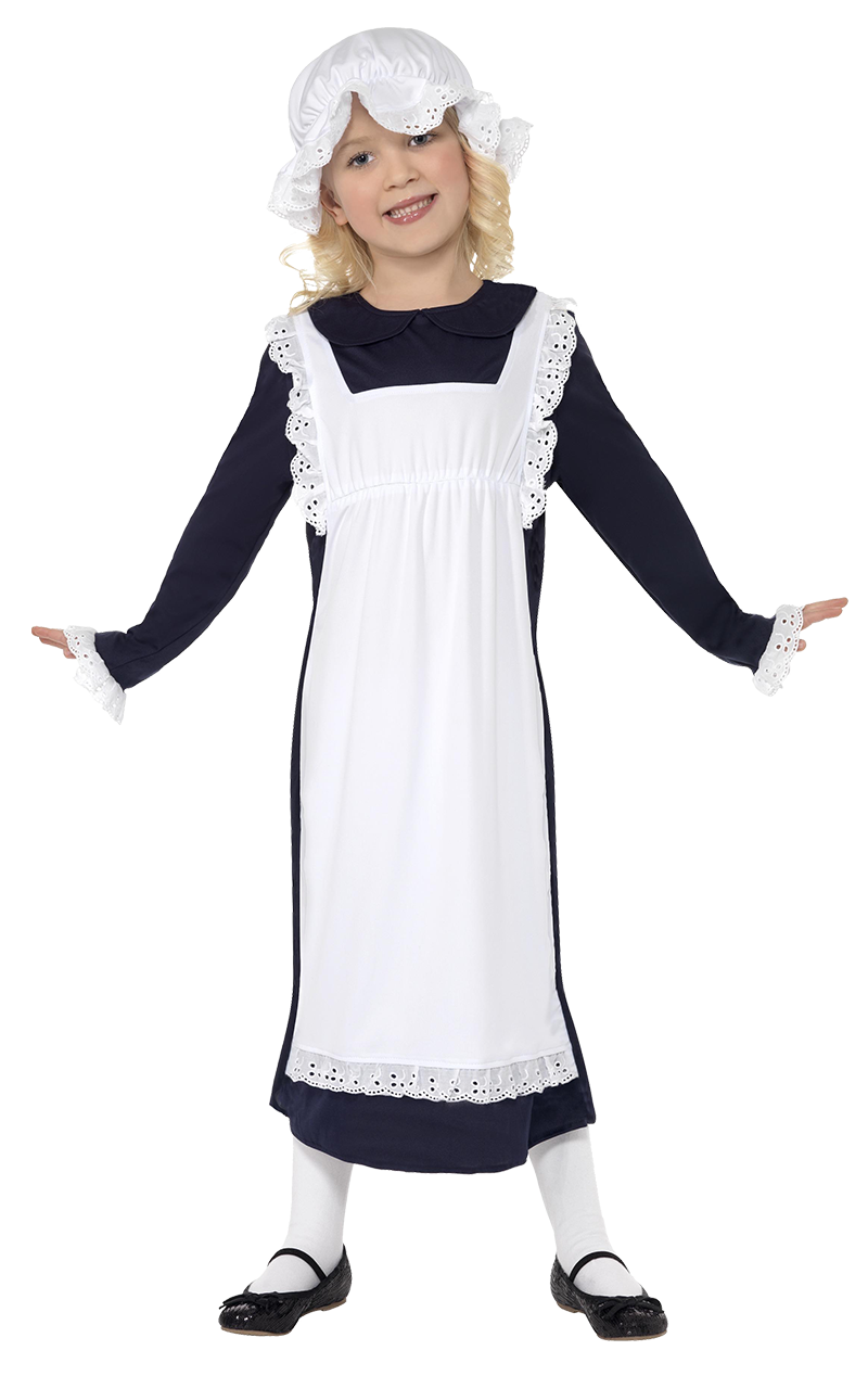 Kids Victorian Maid Costume