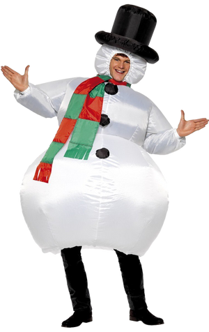 Adult Inflatable Snowman Costume