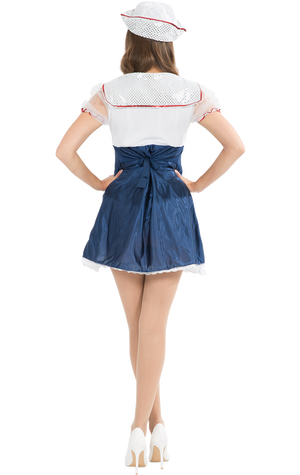 Ladies Sailor Dress Costume