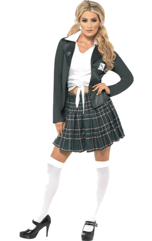 Adult Schoolgirl Britney Popstar Costume