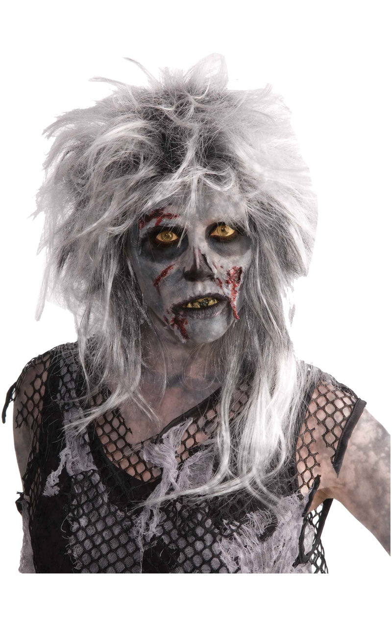 Punk Zombie Grey Wig