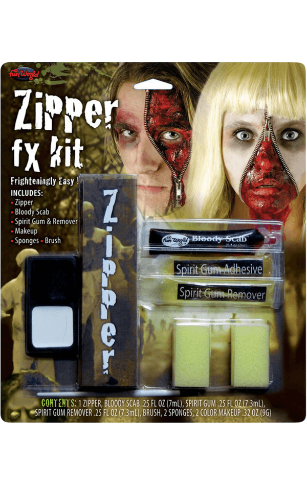 Halloween Zipper FX Make-up Kit
