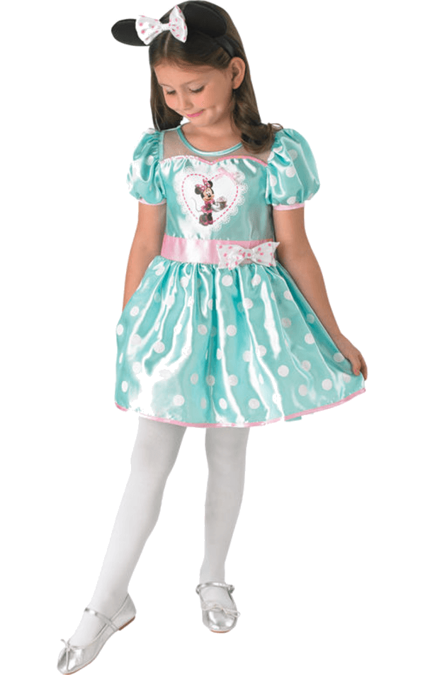 Childrens Minnie Mouse Mint Cupcake Dress