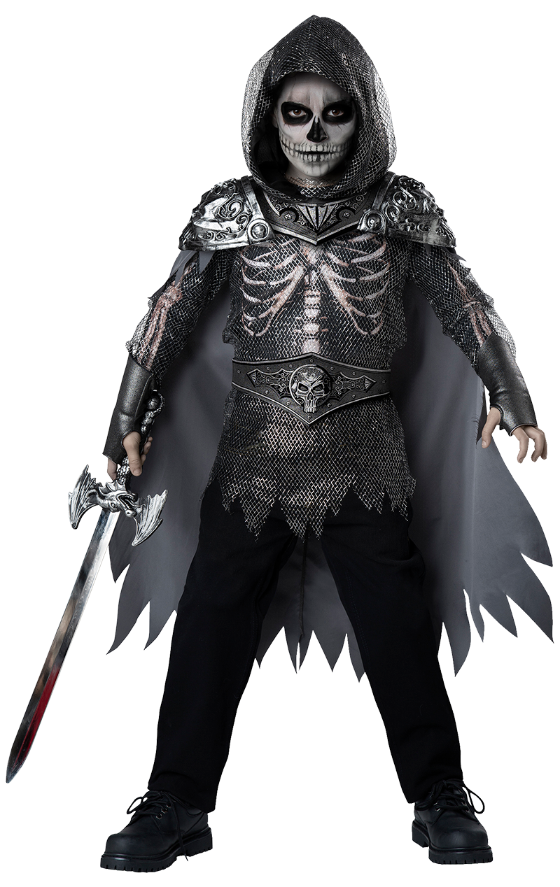 Kids Ghostly Knight Costume