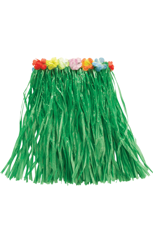 Hawaiian Grass Skirt Green Accessory