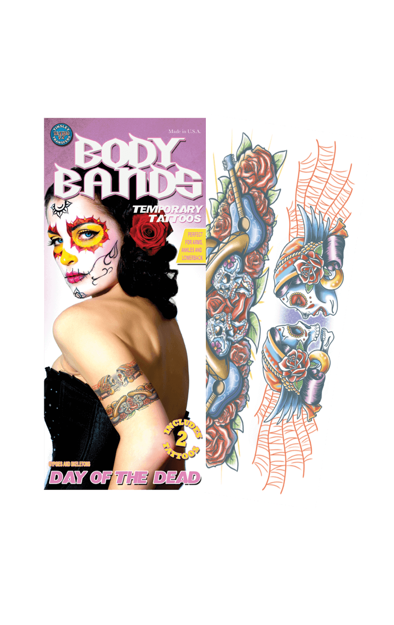Gypsy Skull Body Band Tattoo