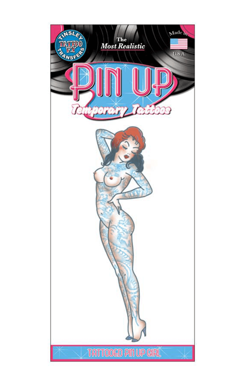 Pin Up Girl Tattoo Accessory