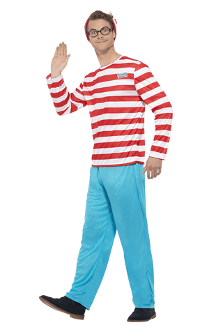 Mens Where's Wally Costume