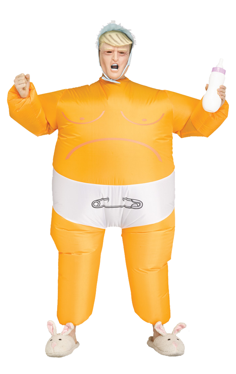 Adult Inflatable Big Baby Trump Costume