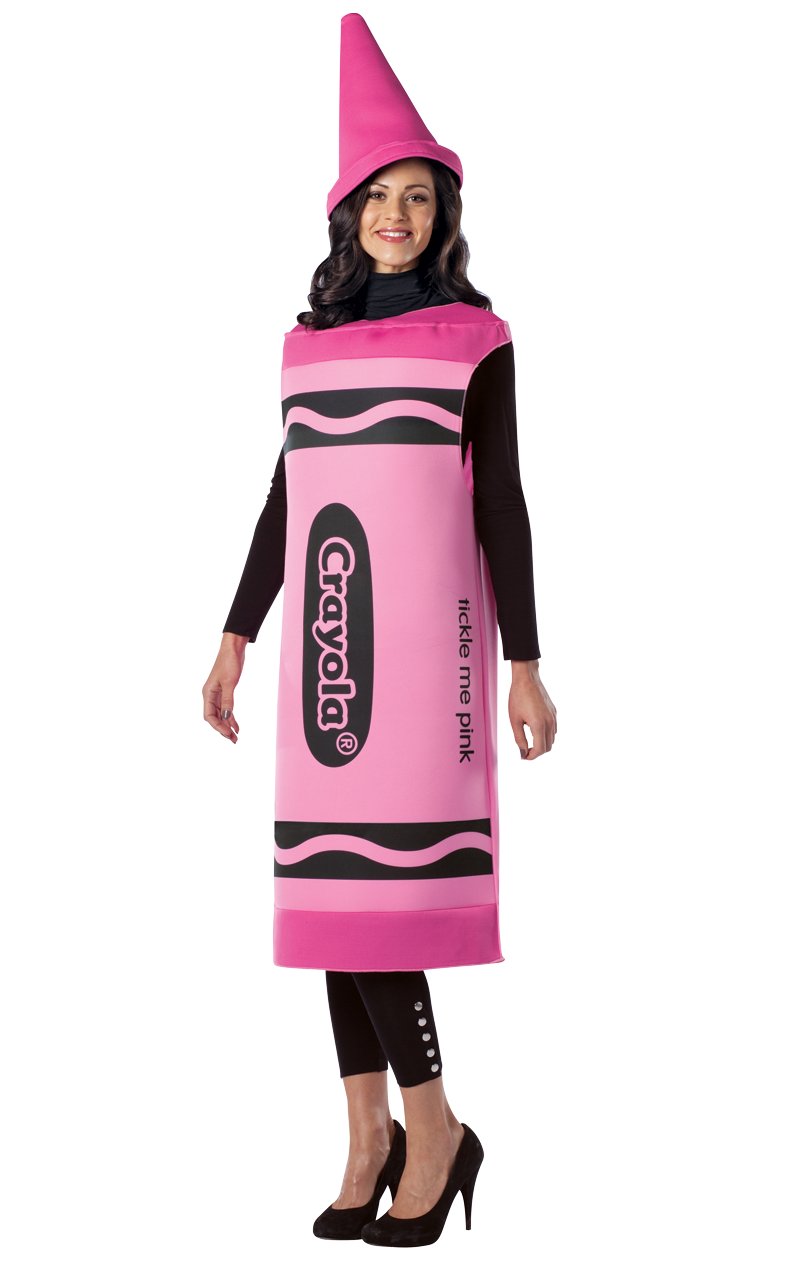 Crayola Crayon Costume - Tickle Me Pink