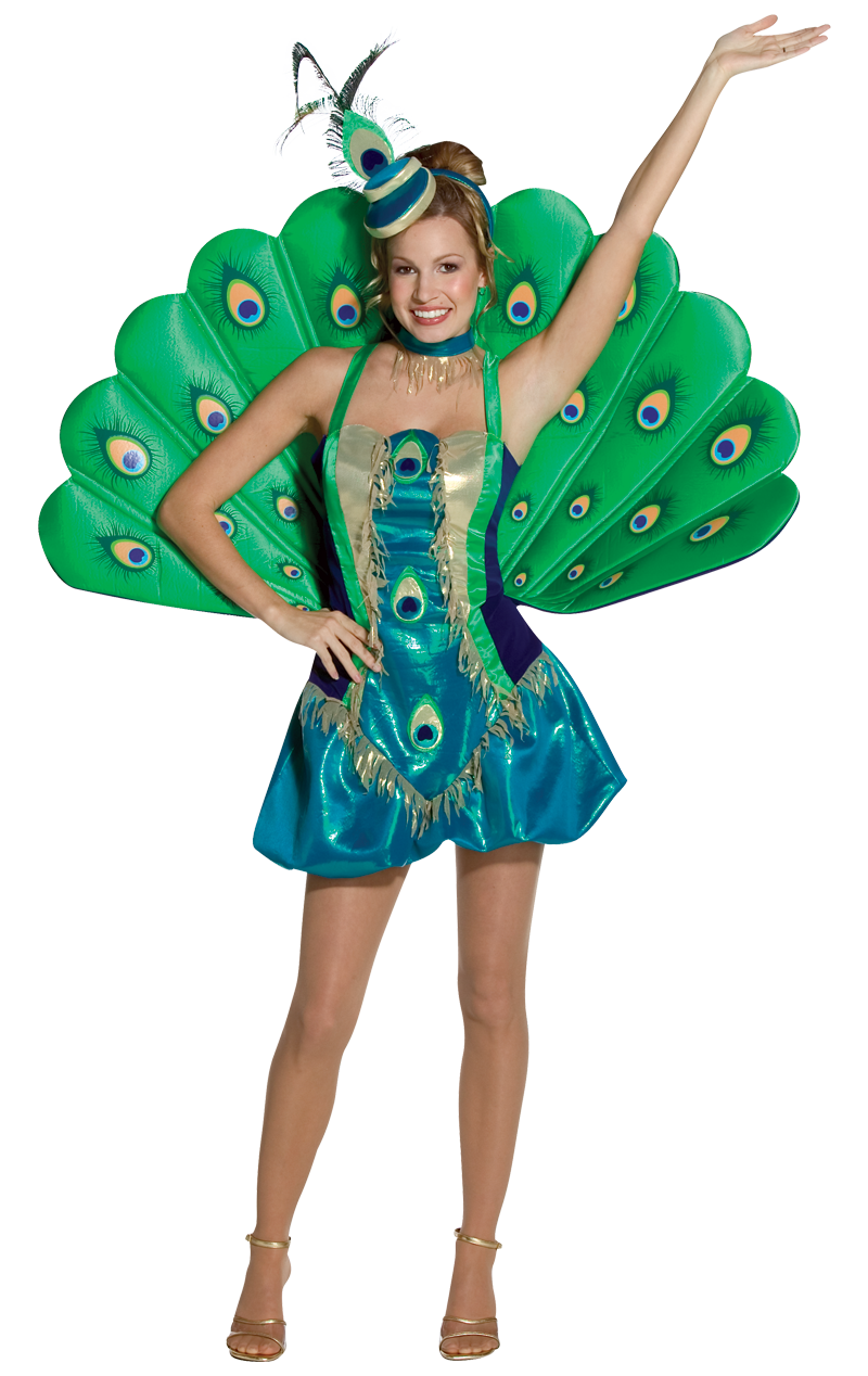 Womens Peacock Costume