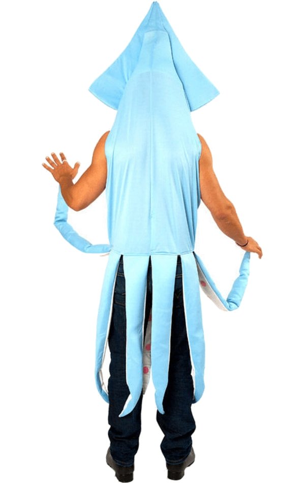 Adult Blue Squid Animal Costume - Fancydress.com