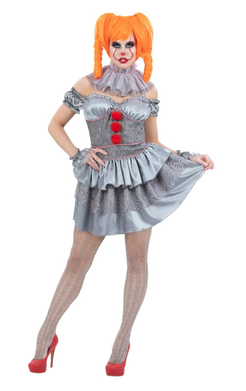 Adult Chapter 2 Pennywise Mini Dress Costume - Fancydress.com
