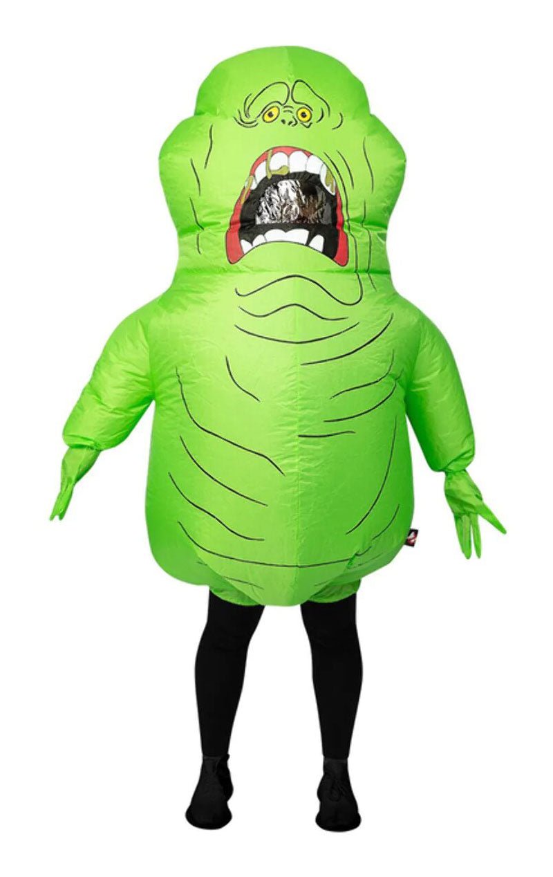 Adult Ghostbusters Inflatable Slimer Costume - Fancydress.com