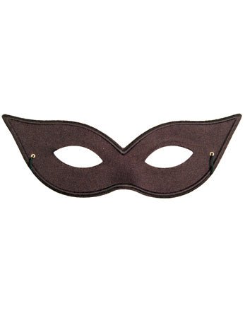 Black Pointed Domino Facepiece - Fancydress.com