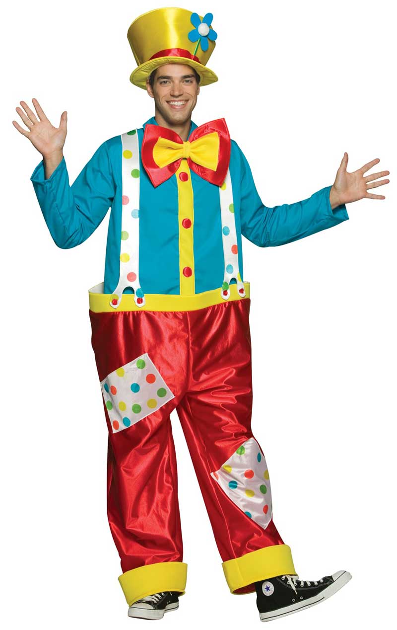 Clown Male Costume - Fancydress.com