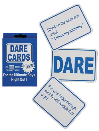 Dare Cards Boys Accessory - Fancydress.com