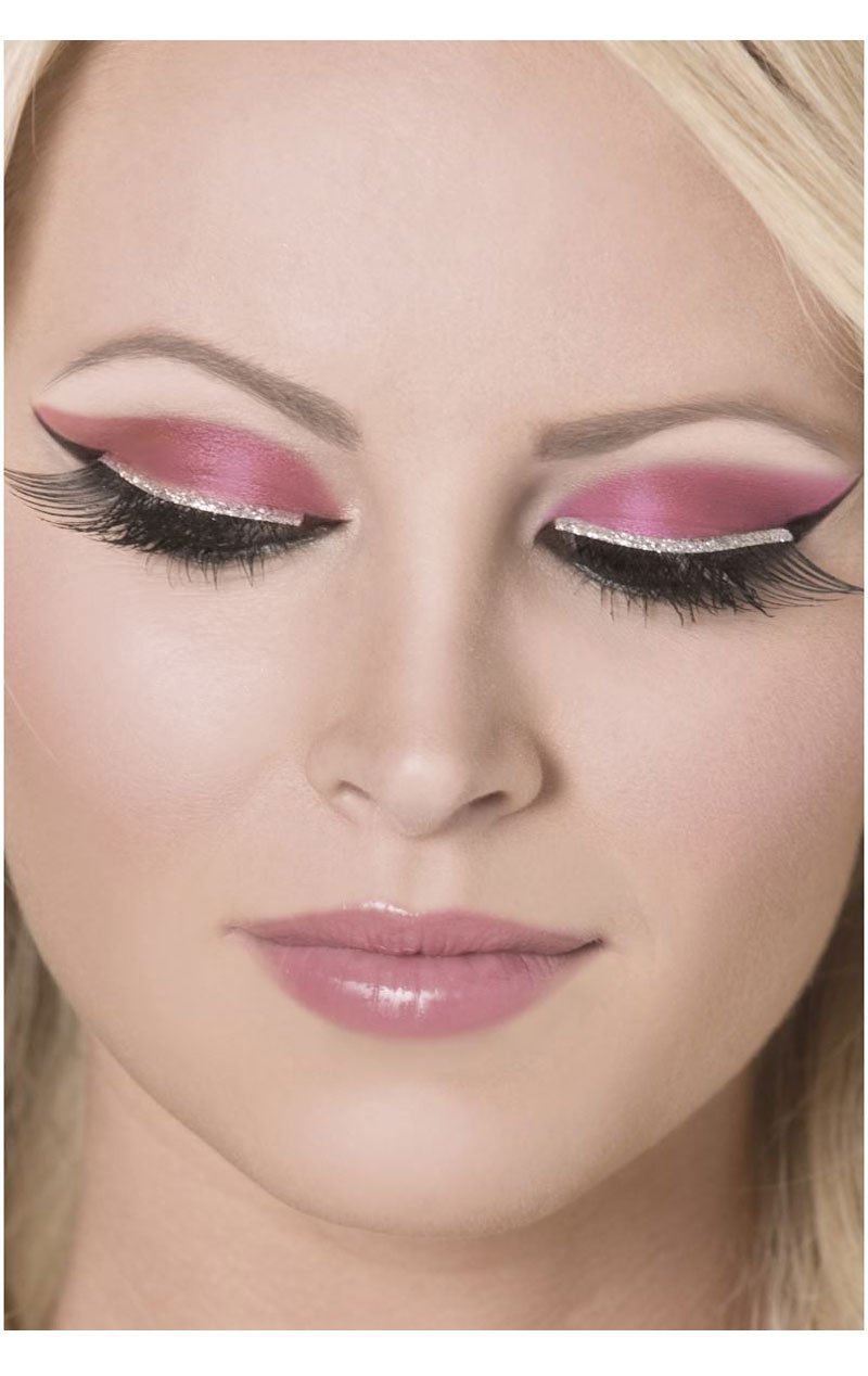 Glitter Strip Eyelashes - Fancydress.com