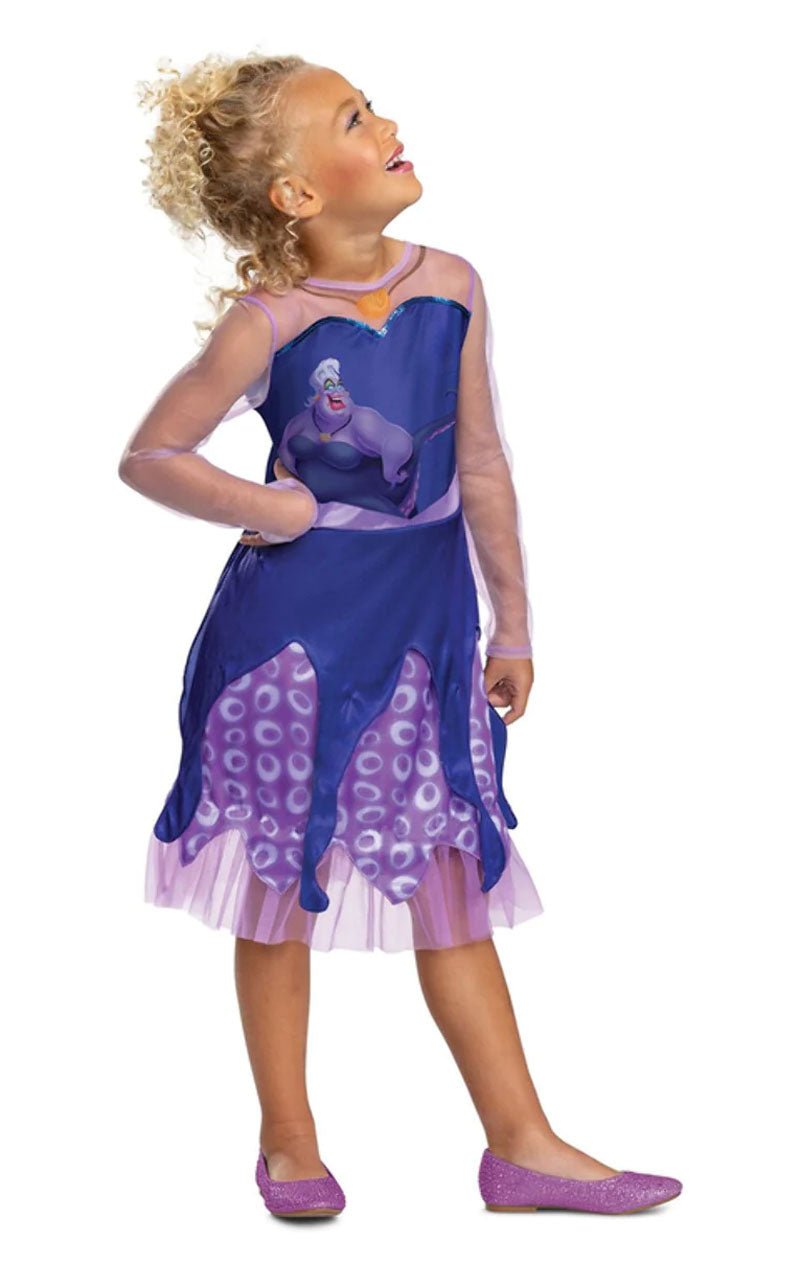 Kids Disney Villains Ursula Classic Costume - Fancydress.com
