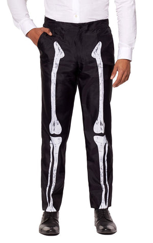 Mens SuitMeister Skeleton Grunge Suit - Fancydress.com