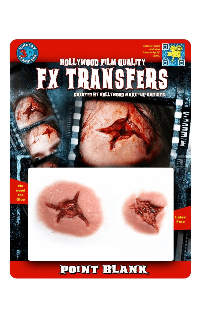 Point Blank 3D FX Transfers Accessory - Fancydress.com