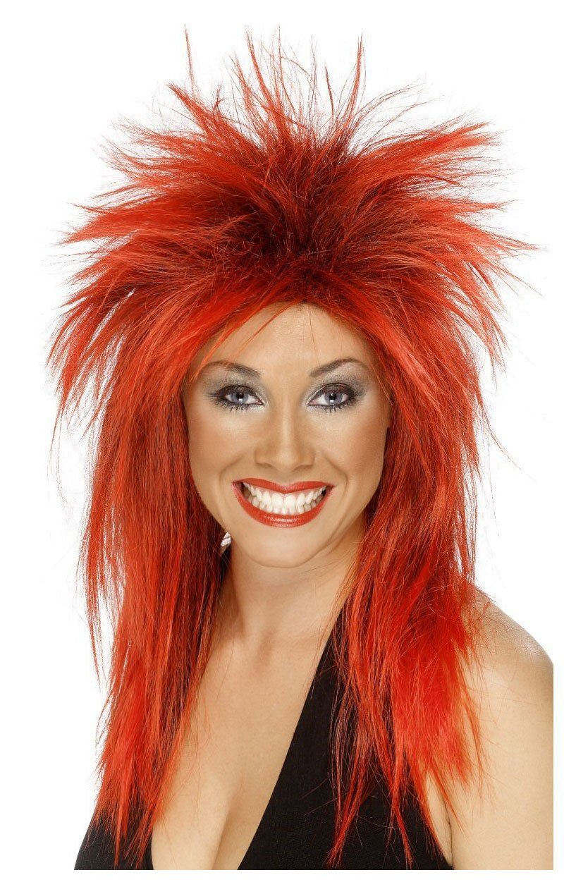 Red Punk Wig - Fancydress.com