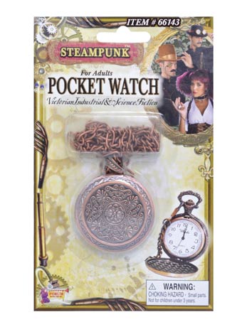Steampunk Pocket Watch - Fancydress.com