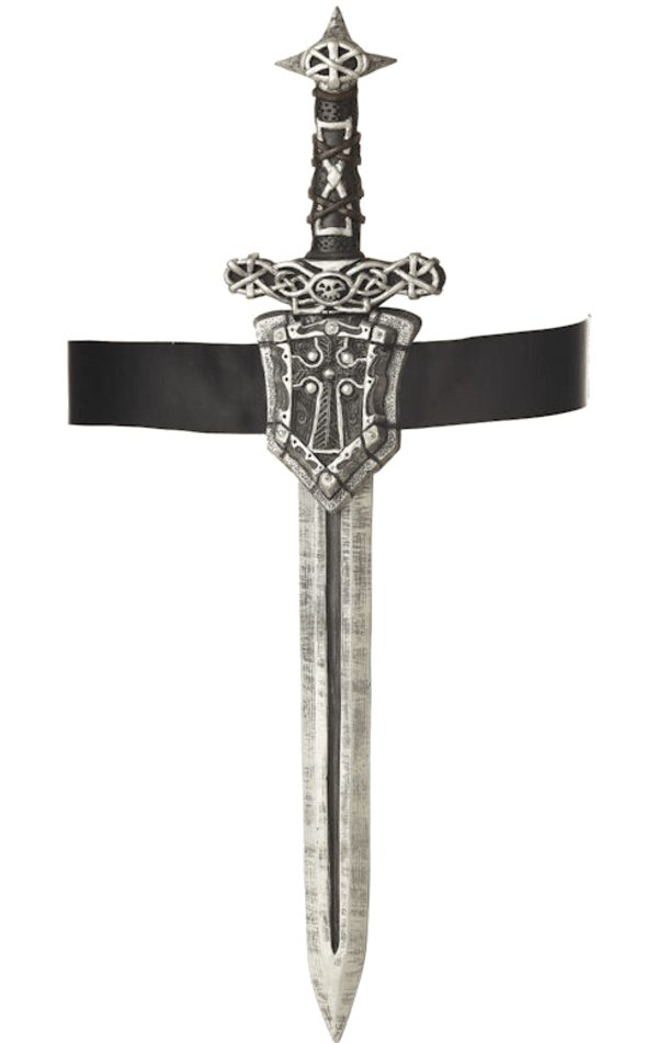 Sword with Crusader Sheath - Fancydress.com