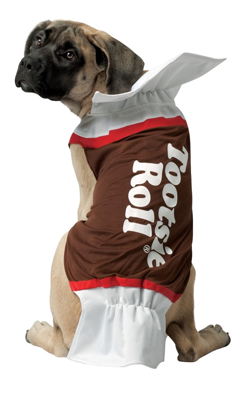 Tootsie Roll Dog Costume - Fancydress.com